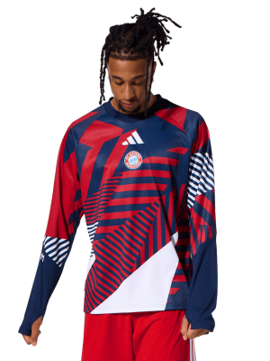 FC Bayern Pre-Match Warmtop 26-27 - Mehrfarbig - adidas