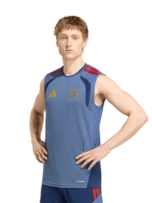 FC Bayern Authentic Tanktop Teamline - Blau - adidas