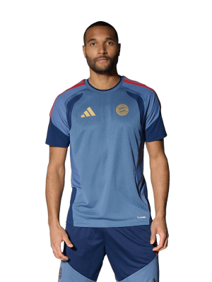 FC Bayern Authentic Trainingsshirt Teamline - Blau - adidas