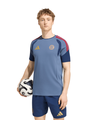 FC Bayern Authentic T-Shirt Teamline - Blau - adidas