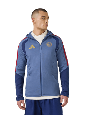 FC Bayern Authentic Zip-Hoodie Teamline - Blau - adidas