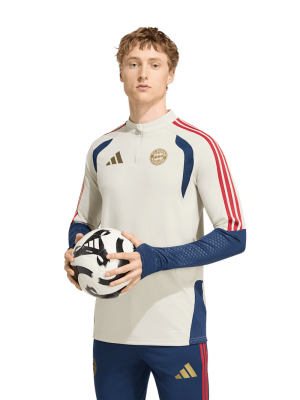 FC Bayern Trainingstop Teamline - Off white - adidas