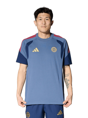FC Bayern T-Shirt Teamline - Blau - adidas