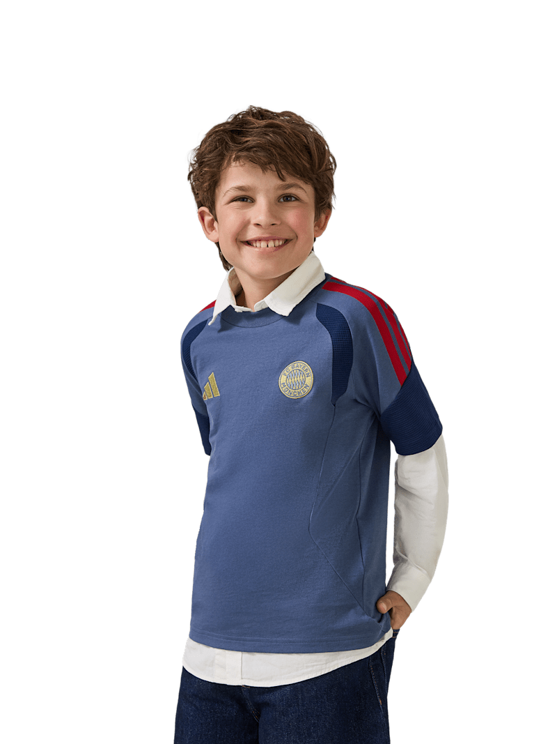FC Bayern T-Shirt Teamline - Blau - Kinder - adidas