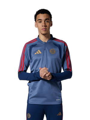 FC Bayern Authentic Trainingstop Teamline - Blau - adidas