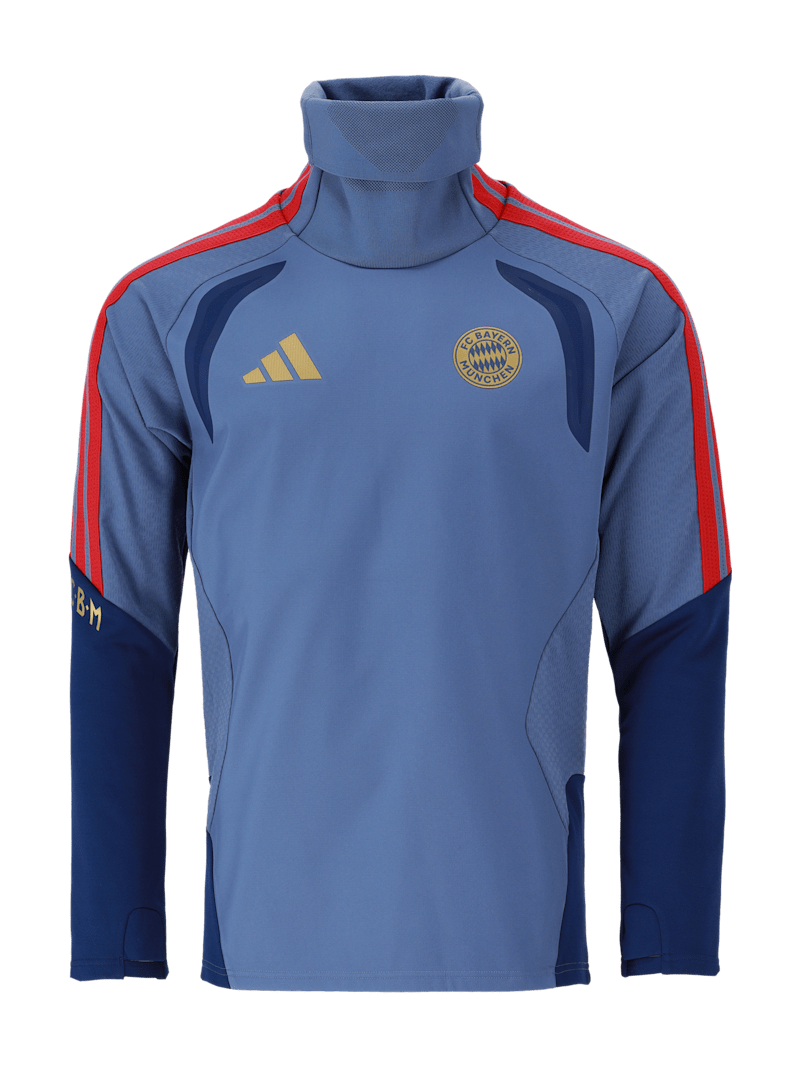 FC Bayern Authentic Warmtop Teamline - Blau - adidas