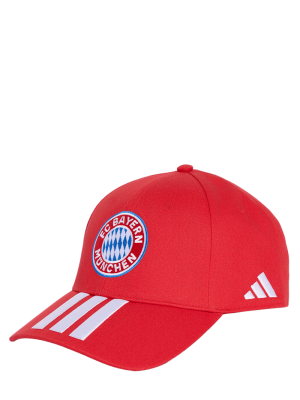FC Bayern Baseballcap Logo - Rot - adidas