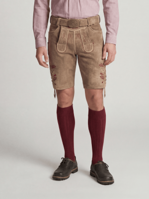 FC Bayern Lederhose - Braun - Herren
