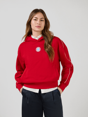 FC Bayern Hoodie Essentials - Rot - Damen