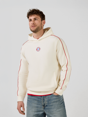 FC Bayern Hoodie Essentials - Off white