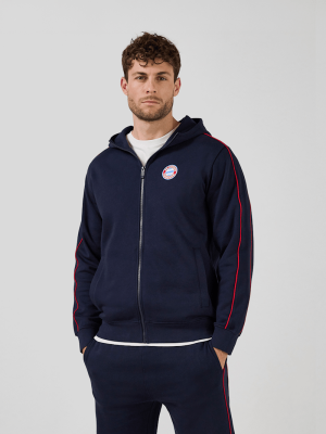 FC Bayern Zip-Hoodie Essentials - Navy