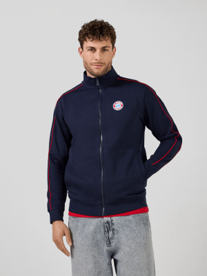 FC Bayern Zip-Jacke Essentials - Navy