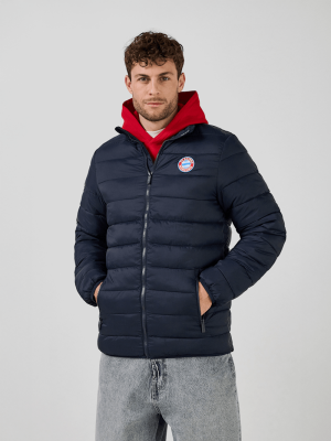 FC Bayern Steppjacke Essentials - Navy