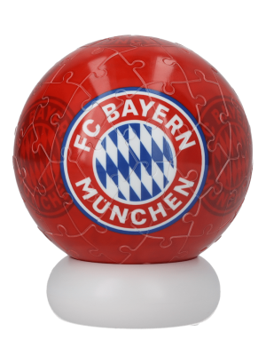 FC Bayern 3D Puzzle Nachtlicht - Rot