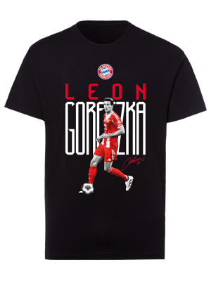 FC Bayern T-Shirt Abschied Goretzka - Schwarz