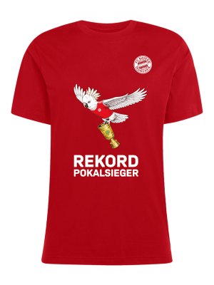 FC Bayern T-Shirt DFB-Pokalsieger 2026 - Rot - Damen - adidas