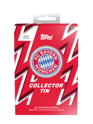 FC Bayern Collector Tin 2025-26 - Rot/Weiß