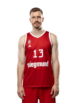 FC Bayern Basketball Authentic Trikot Home 26-27 - Rot - Heimtrikot - Herren - adidas