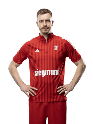 FC Bayern Basketball Shooting Shirt Home 26-27 - Rot - adidas
