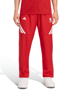 FC Bayern Basketball Warmup Pant Home 26-27 - Rot - adidas