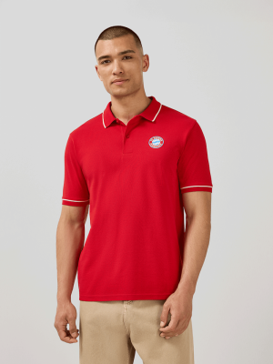 FC Bayern Poloshirt Essentials - Rot
