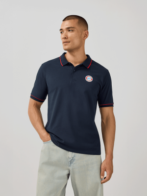 FC Bayern Poloshirt Essentials - Navy