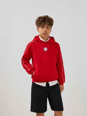 FC Bayern Hoodie Essentials - Rot - Kinder