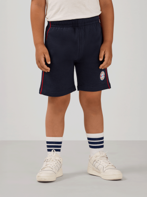 FC Bayern Sweatshort Essentials - Navy - Kinder