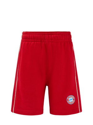 FC Bayern Sweatshort Essentials - Rot - Kinder