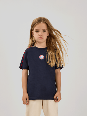 FC Bayern T-Shirt Essentials - Navy - Kinder