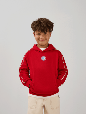 FC Bayern Hoodie Essentials - Rot - Kinder
