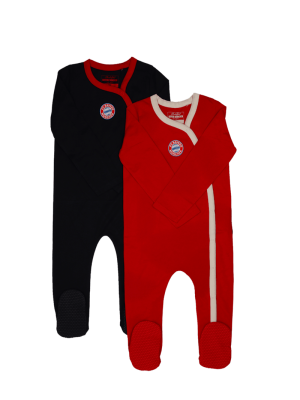 FC Bayern Set Strampler Essentials - Mehrfarbig - Baby