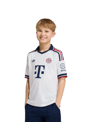 FC Bayern Trikot Away 26-27 - Weiß - Auswärtstrikot - Kinder