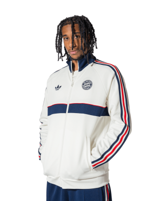 FC Bayern Zip-Jacke Away - Weiß - Herren