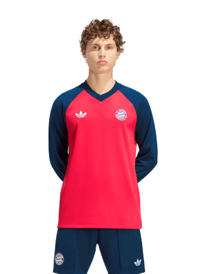 FC Bayern Pre-Match Warmtop Away 26-27 - Rot - Herren