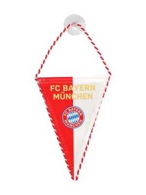 FC Bayern Autowimpel - Rot/Weiß