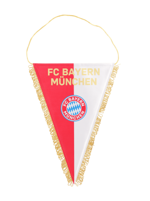 FC Bayern Wimpel - Rot/Weiß