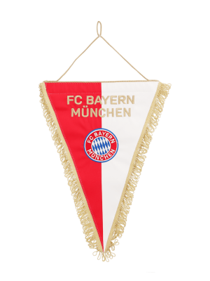 FC Bayern Wimpel Premium - Rot/Weiß