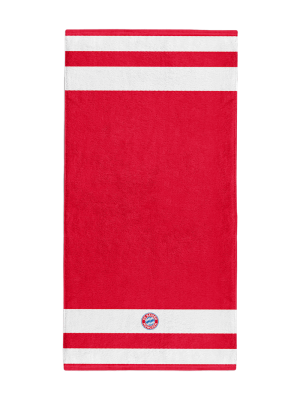 FC Bayern Handtuch 100x50 cm - Rot