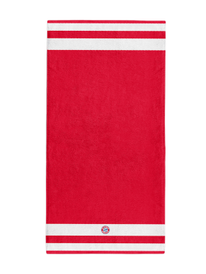 FC Bayern Duschtuch 140x70 cm - Rot