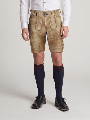 FC Bayern Lederhose - Braun - Herren