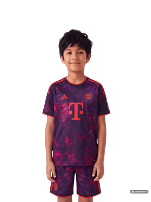 FC Bayern Trikot Champions League 26-27 - Lila - Kinder - adidas