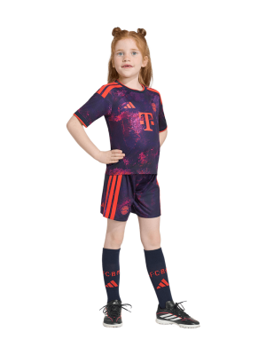 FC Bayern Mini Kit Trikot Champions League 26-27 - Lila - adidas