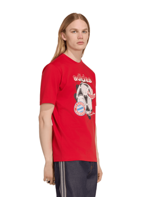 FC Bayern T-Shirt Graphic - Rot