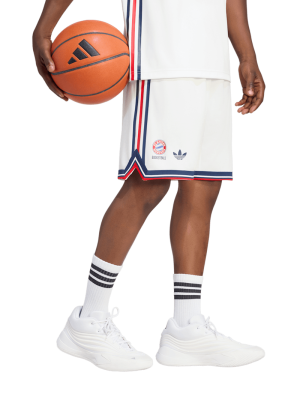 FC Bayern Basketball Authentic Short Away 26-27 - Weiß - Herren