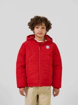 FC Bayern Winterjacke Essentials - Rot - Kinder