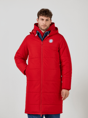 FC Bayern Wintermantel Essentials - Rot