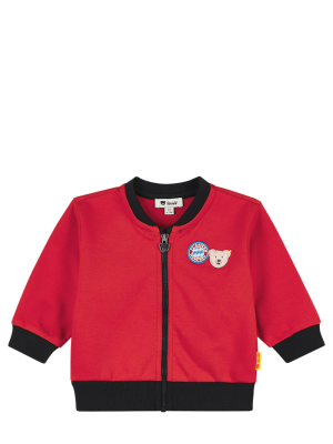 FC Bayern Zip-Jacke - Rot - Baby