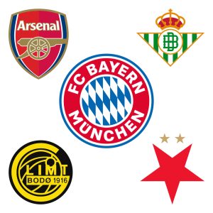 FC Bayern Champions League 4er ABO | FC Arsenal | Real Betis | FK Bodø/Glimt | Slavia Prag