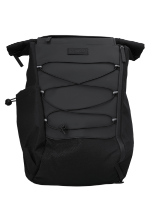 FC Bayern Rucksack Rolltop - Schwarz